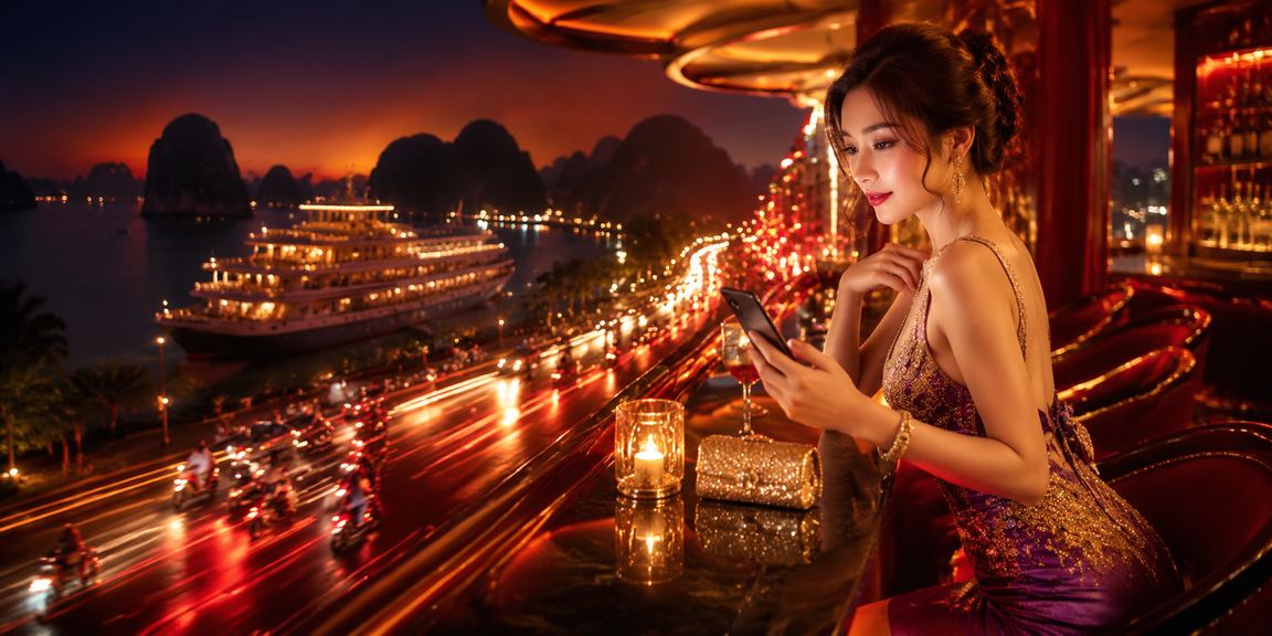 Khung cảnh Hạ Long Bay về đêm – trải nghiệm VIP tại 3300