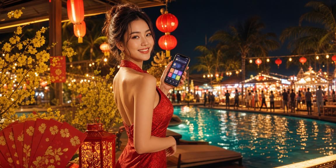 Không khí lễ hội đèn lồng Phú Quốc với người chơi tham gia ưu đãi 3300